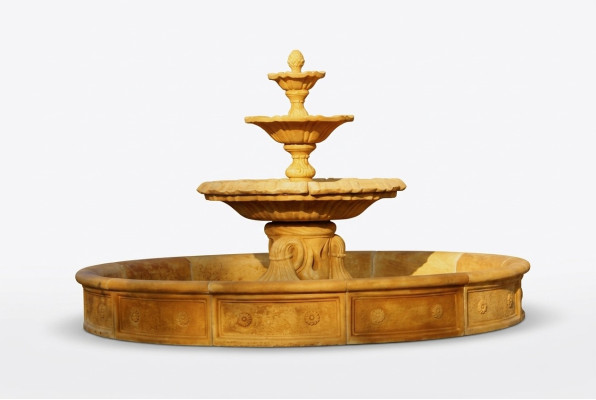 Dorzecze Fontaine fontanna ozdobna fontanna rzeźba ogrodowa fontanna staw miejski