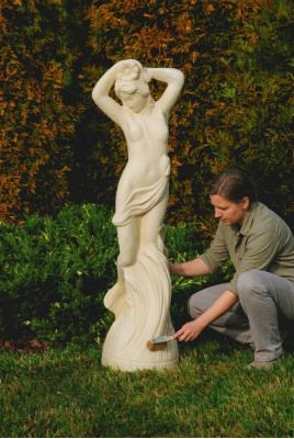 Figura rzymska Rzeźba Statua Dekoracyjne Figury Ogrodowe Posągi Rzeźby Kamienne 84cm
