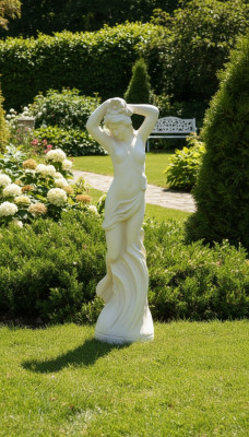 Figura rzymska Rzeźba Statua Dekoracyjne Figury Ogrodowe Posągi Rzeźby Kamienne 84cm