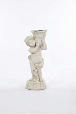Figura Statua z Kwiaty Pudełko na naczynia Posągi Figury Rzeźba Ogród