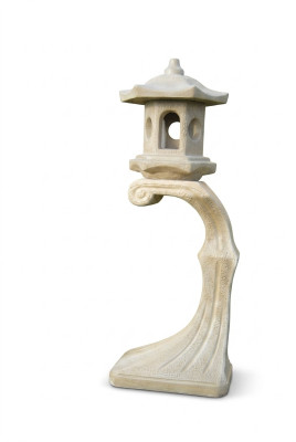 Lampa lampa zewnętrzna tarasy ogrodowe kamienna rzeźba figura Lampa Oświetlenie Nowość