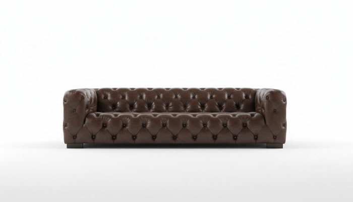Sofa skórzana kanapa Tapicerowane Sofa designer Leder Sofa Chesterfield XXL Big Sofas 250cm