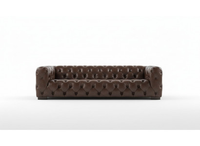 Sofa skórzana kanapa Tapicerowane Sofa designer Leder Sofa Chesterfield XXL Big Sofas 250cm