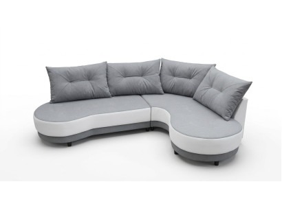 Tapicerowana sofa wypoczynkowa kanapa grupa wypoczynkowa pokój dzienny z poduszką sofa w kształcie litery L