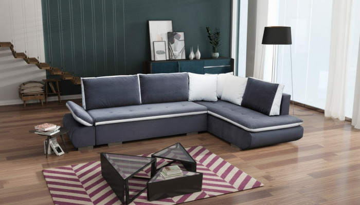 Sofy rozkładane Sofa Narożnik Sofy Ustawić Podkładkę Narożnik Materiał Nowy Żywy krajobraz