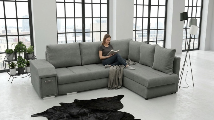 Sofy rozkładane Żywy krajobraz Sofa Narożnik Sofy Ustawić Podkładkę Narożnik