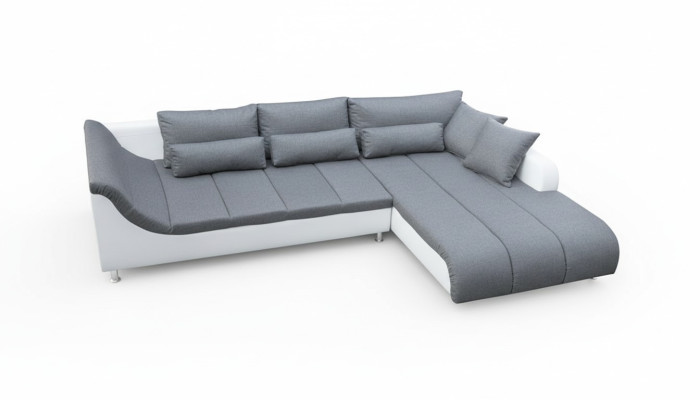 Sofa rozkładana Narożnik Sofa Kanapa Funkcja łóżka Podkładka Narożnik Funkcja spania Nowość Ustawić