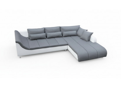 Sofa rozkładana Narożnik Sofa Kanapa Funkcja łóżka Podkładka Narożnik Funkcja spania Nowość Ustawić