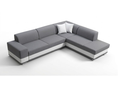 Tapicerowana sofa wypoczynkowa sofa grupowa kanapa salon z poduszką sofa w kształcie litery L