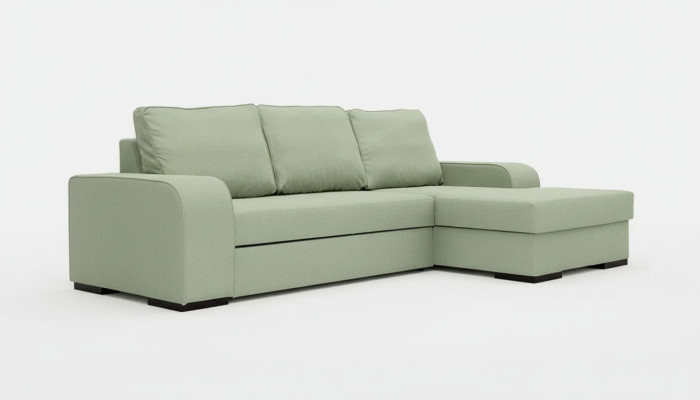 Sofa rozkładana Narożnik Sofa Couch Funkcja łóżka Podkładka Narożnik Ustawić Nowość Funkcja spania