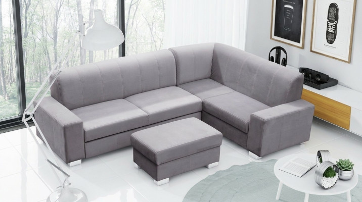 Sofa rozkładana Narożnik Sofa Couch Funkcja łóżka Podkładka Narożnik Ustawić Nowość Funkcja spania