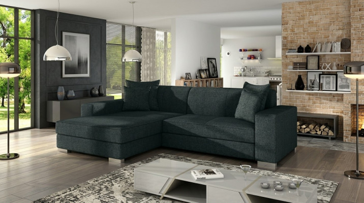 Sofa rozkładana Narożnik Sofa Couch Funkcja łóżka Podkładka Narożnik Ustawić Nowość Funkcja spania