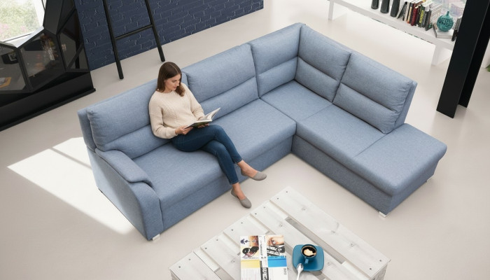 Sofy rozkładane Narożnikowa kanapa Sofa Podkładka Narożnik Sofy Kanapy Żywy krajobraz L FormCouch