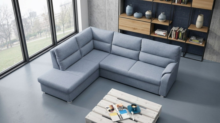 Sofy rozkładane Narożnikowa kanapa Sofa Podkładka Narożnik Sofy Kanapy Żywy krajobraz L FormCouch