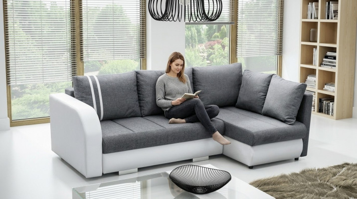 Design Narożnikowa kanapa Kanapa Żywy krajobraz Sofa rozkładana Funkcjonalna sofa Narożnik Podkładka