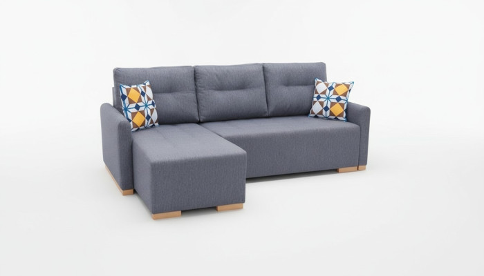 Sofa Designerska Sofa Rozkładana Sofa z funkcją łóżka - Podstawa łóżka Couch Narożnikowa kanapa