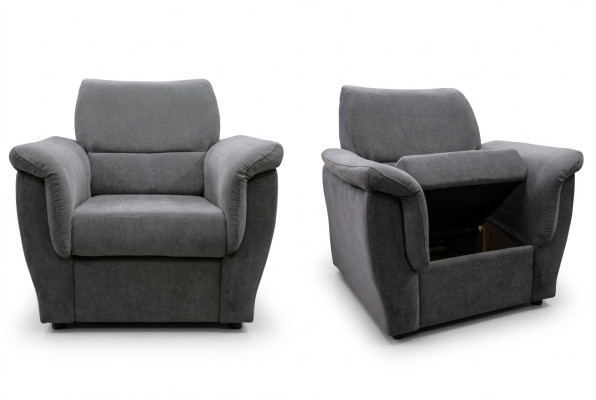 Nowoczesna Fotel TV Sofa 1 miejsce do siedzenia Sofa Designerska Włókienniczy Sofa Podkładka