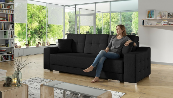 3 Siedziba Sofa Kanapa Włókienniczy Materiał Funkcja łóżka Sofa rozkładana Nowa Podkładka Ustawić Nowość