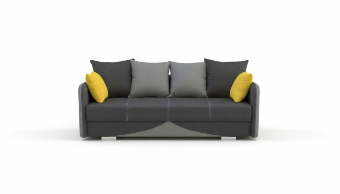 Włókienniczy Podkładka Materiał Ustawić funkcję łóżka Sofa Bed New 3 Siedziba Sofa Couch