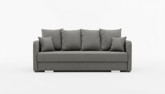 Sofa rozkładana Materiał 3 Siedziba Sofa Kanapa Włókienniczy Podkładka New Ustawić funkcję łóżka