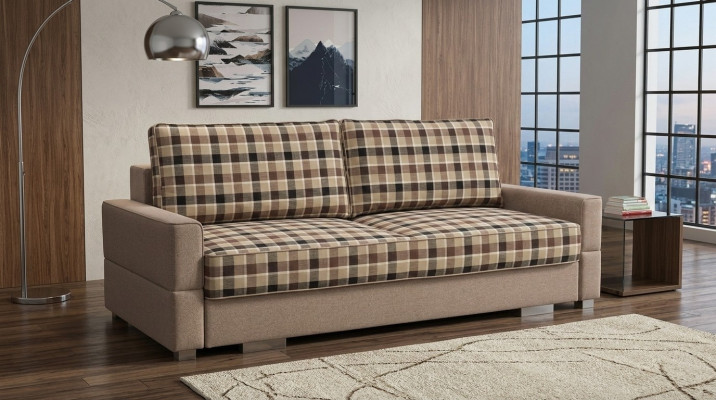 Sofa rozkładana Sofa 3 miejsce do siedzenia Duża funkcja łóżka Sofa rozkładana Sofy Kanapy Podkładka XXL
