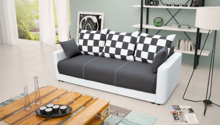 Sofa rozkładana Sofa 3 miejsce do siedzenia Duża funkcja łóżka Sofa rozkładana Sofy Podkładka Kanapy XXL