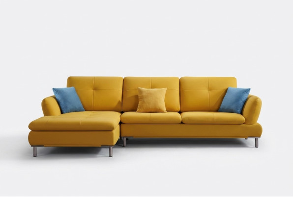 Narożnik Sofa Skóra Podkładka Siedziba Kanapa Ustawić Living Pokój Sofy Krajobrazowe Nowy Narożnik