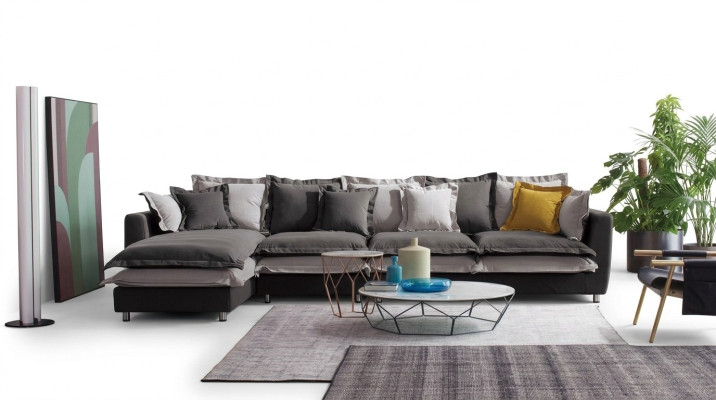 Narożnik Sofa Włókienniczy Siedziba Podkładka Couch Ustawić Living Pokój Sofy Krajobrazowe