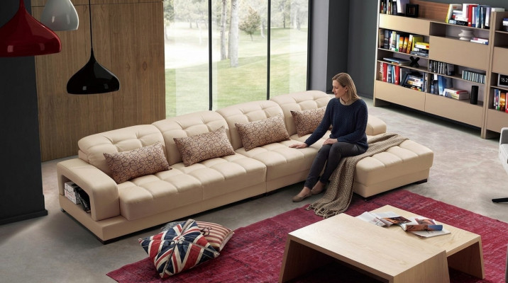 Podkładka Skóra Kanapa Narożnik Sofa Krajobraz Sofy Nowy Narożnik Ustawić Siedziba Living