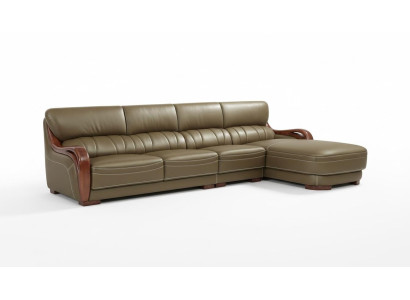 Narożnik Sofa Kanapa Designer Podkładka Siedziba Narożnik Skóra Kanapy Living Landscape