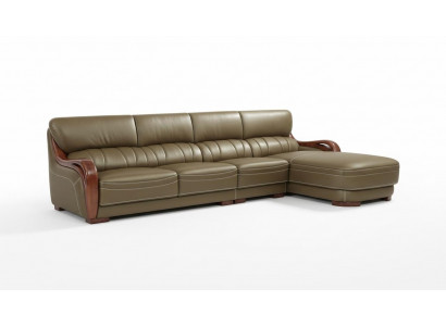 Narożnik Sofa Kanapa Designer Podkładka Siedziba Narożnik Skóra Kanapy Living Landscape