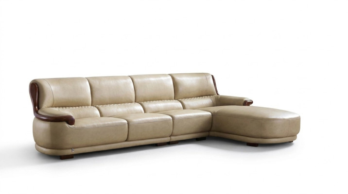 Narożnik Sofa Kanapa Designer Podkładka Siedziba Narożnik Skóra Couchen Ustawić Wohn