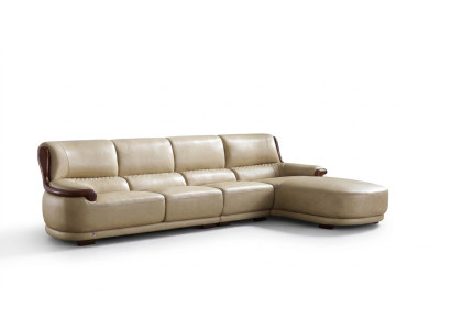 Narożnik Sofa Kanapa Designer Podkładka Siedziba Narożnik Skóra Couchen Ustawić Wohn