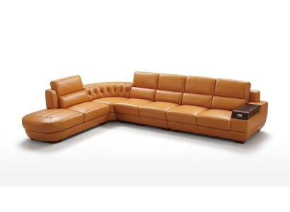 Narożnik Sofa Kanapa Podkładka Siedziba Narożnik Living Landscape Skóra Kanapy Projektant