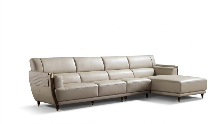 Narożnik Sofa Podkładka Kanapa Projektant Siedziba Narożnik Living Landscape Skóra Kanapy
