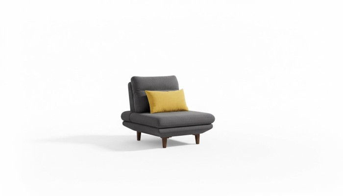 Fotel Couch Podkładka Designer Włókienniczy 1 miejsce siedzące Kanapy Podkładka Telewizja Siedziba