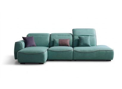 Włoski design Narożnik Sofa Siedziba Podkładka Narożnik Ustaw Couches CornerTextile
