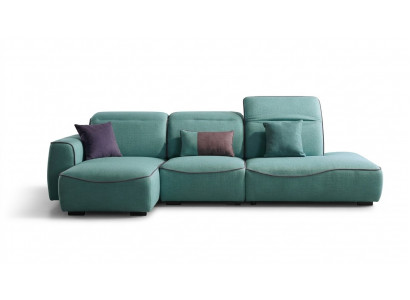 Włoski design Narożnik Sofa Siedziba Podkładka Narożnik Ustaw Couches CornerTextile