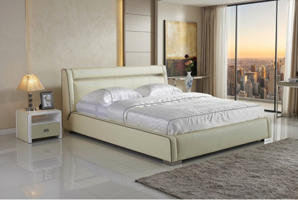 Projekt łóżka Double Luxury Małżeństwo Nowoczesny Hotel Frame Sleep Pokój