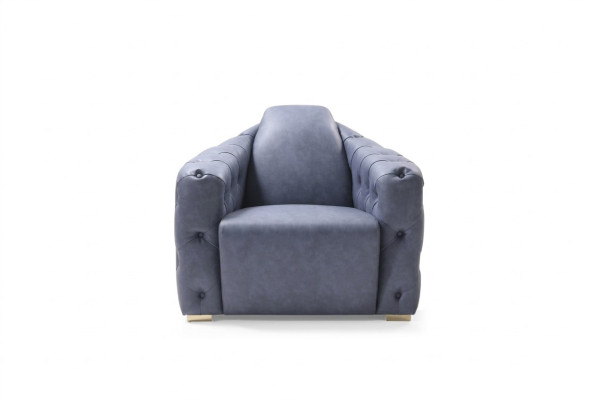 Fotel kanapa Tkanina Projektant Tekstylia + fotel Chesterfield do siedzenia kanapy
