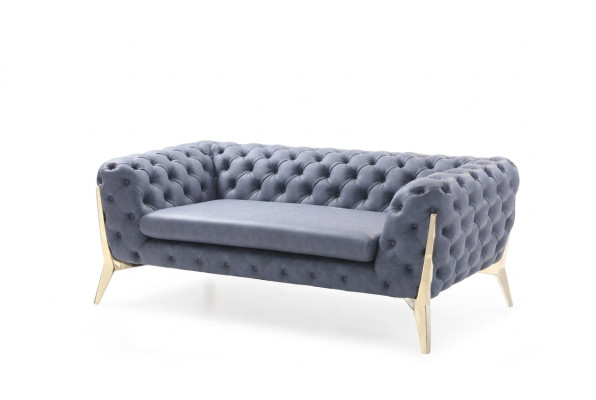 Sofa Chesterfield Couch Podkładka XXL Duży Ustaw Włókienniczy 4+2 designerskie kanapy