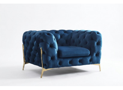 Zestaw Chesterfield 2x Fotel Zestaw wypoczynkowy Chesterfield 1+1 Siedziba Podkładka Fotel