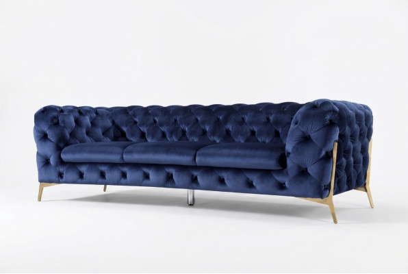 Sofa Kanapa Podkładka XXL Duża Ustawienie designerskie Kanapy Chesterfield Włókienniczy 3+2+2