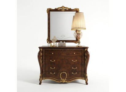 XXL Kredens Kredens Kredens Bufet Półka Szafa Art Nouveau Prawdziwy