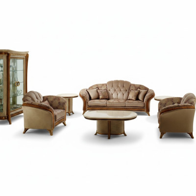 Luksusowa Klasa 2+1+1 Meble Włoskie Zestaw sofowy Sofa Nowość arredoclassic™