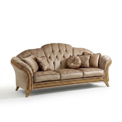 Noble Designer Sofa Couch 2 miejsce do siedzenia Podkładka Sofy Włókienniczy Art Nouveau arredoclassic™