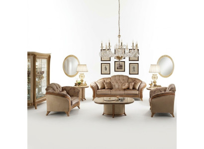 Sofa Kanapa 3 miejsce siedzące (ref. 2+1) Nowość Sofy 2er Designer Meble Classic