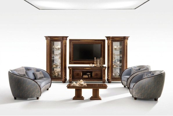 Luksusowy Zestaw sofowy Klasy 3+2 Włoskie Meble Kanapa Sofa arredoclassic™ Nowość
