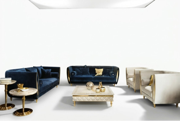 Zestaw sofowy Sofa Kanapa 3+2 Salon Designerskie Meble Classic