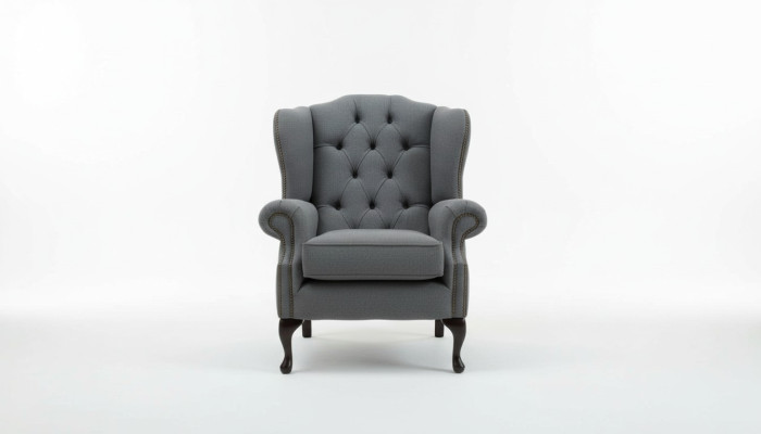 Projekt Chesterfield Design Luksusowe sofy materiałowe Fotel z tkaniny 1-osobowa sofa Tapicerka